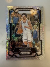 2024 Panini Prizm Draft Picks Roomie Jared McCain Mojo Prizm /25 RC 