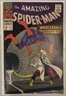 1967 AMAZING SPIDER-MAN #44 : SECOND APPEARANCE OF THE LIZARD