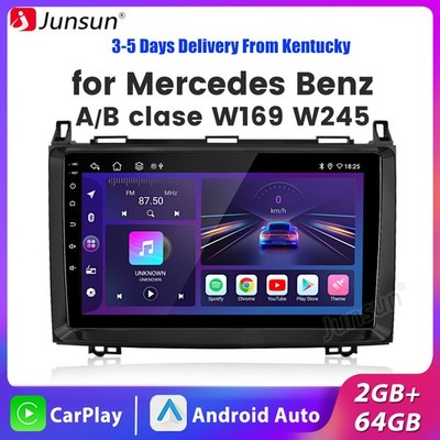 2+64GB Android15 Carplay Car Radio GPS Navi For Mercedes Benz Sprinter 2500 B200