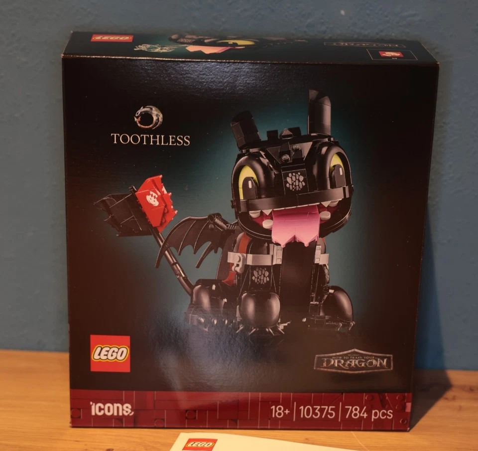 LEGO Ersatzteile + Leerkarton + Anleitung *** 10375 Ohnezahn Toothless Drachenzä - Bild 2 von 4
