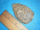 3  in.   INDIAN ARTIFACT   NORTH BLADE/TEAR DROP  FROM OHIO — photo 3
