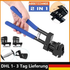 Absetz Zange Auto Reparatur Blech Kfz Karosserie Abkantzange 5mm Falzzange Neu