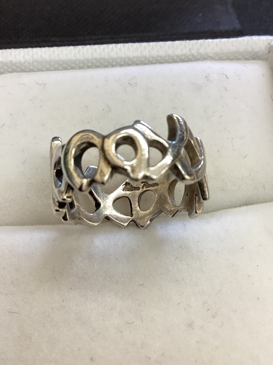 Tiffany & Co. Picasso Paloma Graffiti X Kiss Ring View 4