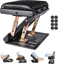 Adjustable Under Desk Footrest Ergonomic Foot Rest Massage Cushion Office Home