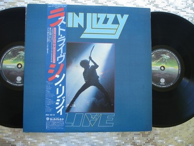 Thin Lizzy ~ Life Live ~ Vintage IMPORT LP 	Vertigo   20PP-57-8