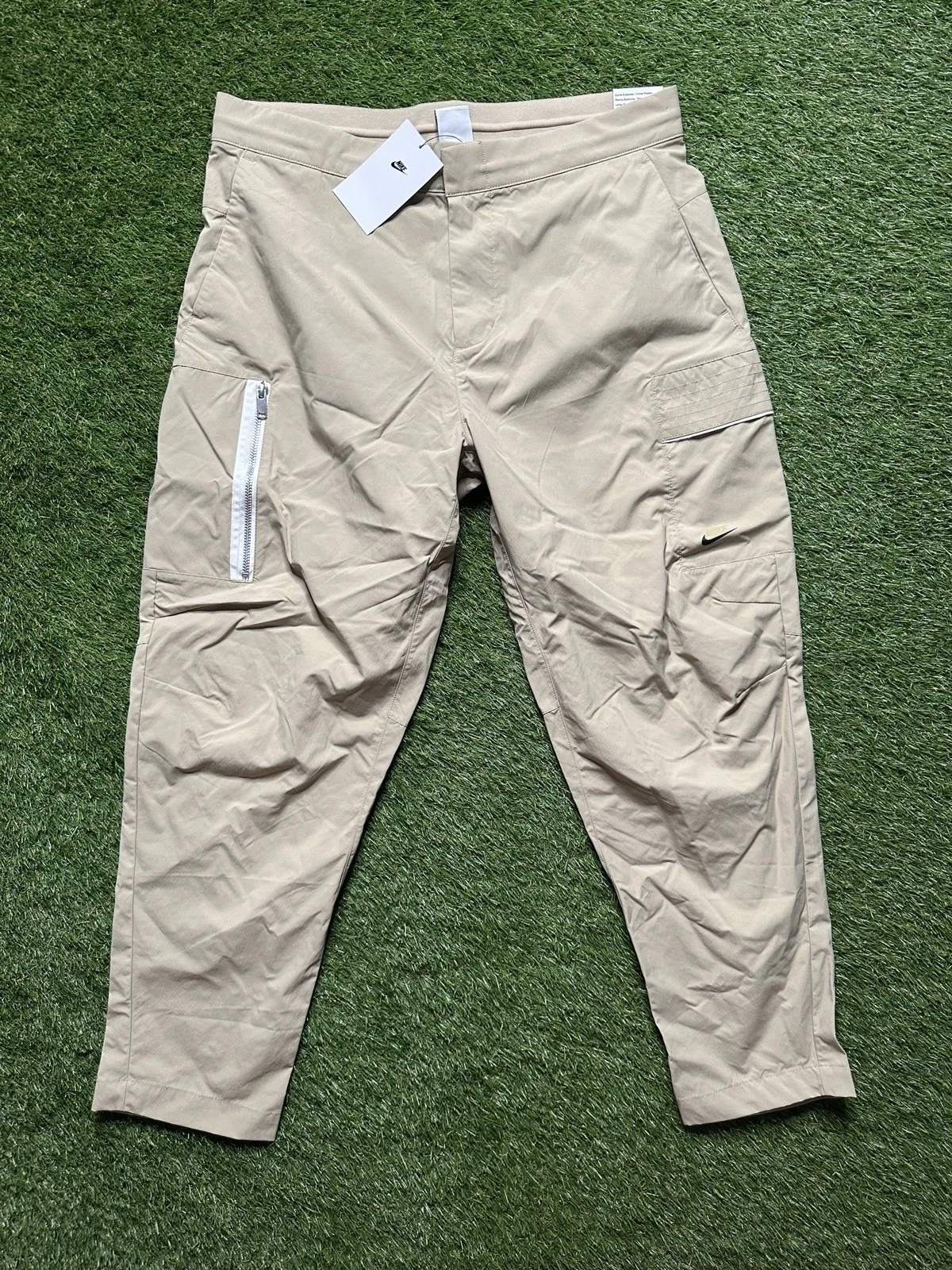 Nike DM6681-250 Men's Sz 34 Khaki/ Beige NSW STE Utility Pants