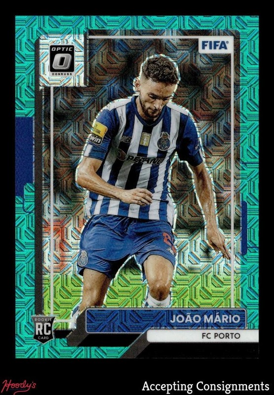 2022-23 Donruss Optic Teal Mojo #43 Joao Mario Rookie RC 47/49 FC PORTO