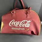 Vintage  Coca Cola Black Cherry Vanilla Athletic Bag Diet Coke Cherry Coke 18”