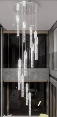 10 Foot Crystal Bubble Chandelier Everly Quinn  / Tall Ceiling Lights