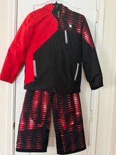 Spyder Boys Ski / Snowboard Jacket  Pants matching Set   Size 12