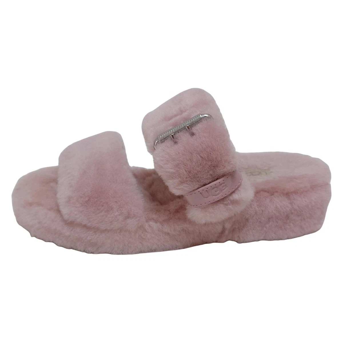 Autentici UGG Fuzz Ear 1104662 Mouton rosa chiaro Sandali da donna