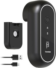 Abrelatas eléctrico recargable USB-C corte lateral LED montaje pared