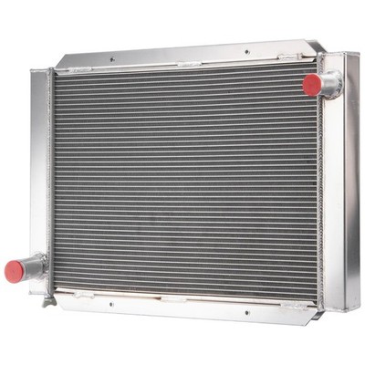 Aluminum Airboat Radiator 31x21 Crossflow 2-Row High Performance Cooling
