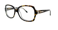NEW ANNE KLEIN AK7035 TORTOISE CRYSTAL AUTHENTIC EYEGLASSES 56-16-135
