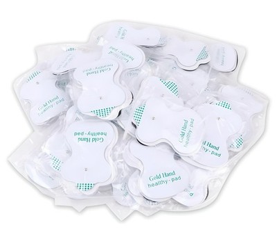 50 X Snap On Replacement Electrode Pads Bulk Fits For Tens Unit Therapy Massager