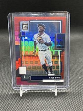 2022 Panini Donruss Optic - Kyle Lewis #112 Red Pandora Prizm /99