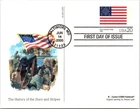 Dr Jim Stamps Fdc 20C Fort Sumter Flag 1861 4X6 Postcard Fleetwood