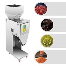 10 - 999G Auto Packing Filling Machine Weigh Filler For Tea/seed/grain 110V NEW