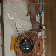 CPU Fan with Heatsink for Dell Laptop, Copper Black Cooling Assembly