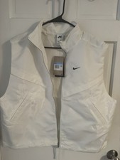 Nike Windrunner Shine Gilet Tasche con Cerniera HV2472-133 Donna Taglia M - Nuovo con etichette