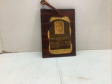 Babe Ruth Induction To The Hall Of Fame Plaque