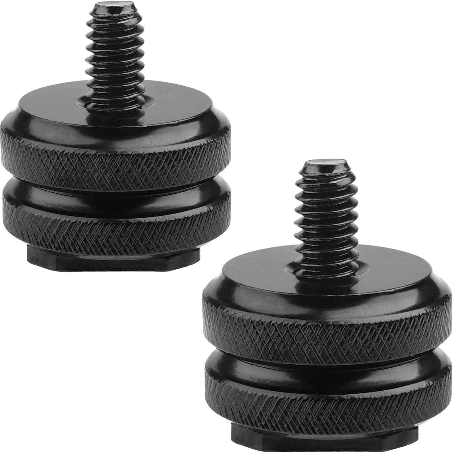 Camera Hot Shoe Mount to 1/4""-20 Tripod Screw Adapter,Flash Shoe Mount for DSLR