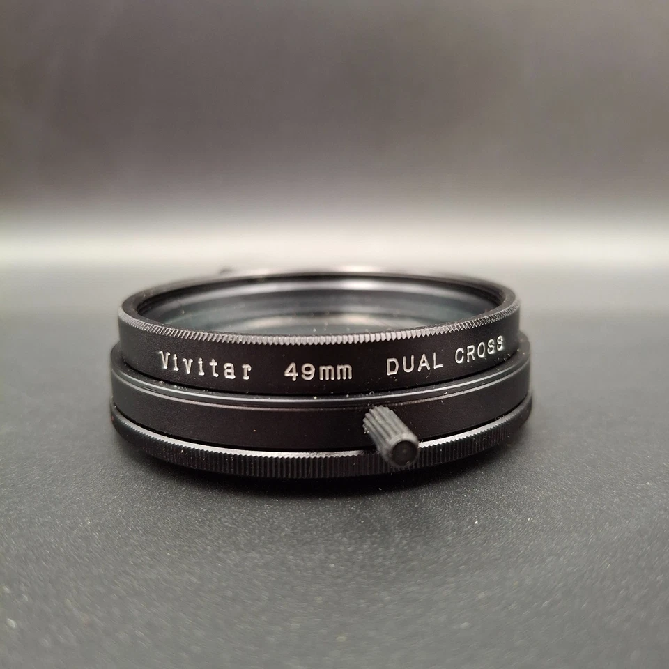 Vivitar 49mm Dual Cross Effect Filter w/Vivitar Case. (refB) - Image 3 of 4