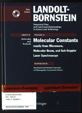Landolt-Börnstein. Group 2 / Molecules and r...
