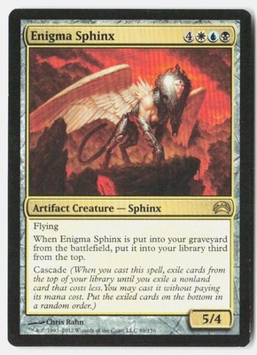 Enigma Sphinx 89 Rare Planechase 2012 Magic: The Gathering Lightly Played