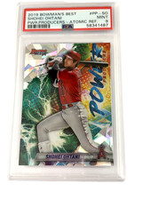 2019 BOWMAN'S BEST Shohei Ohtani Power Producers  ATOMIC REFRACTOR  PSA 9