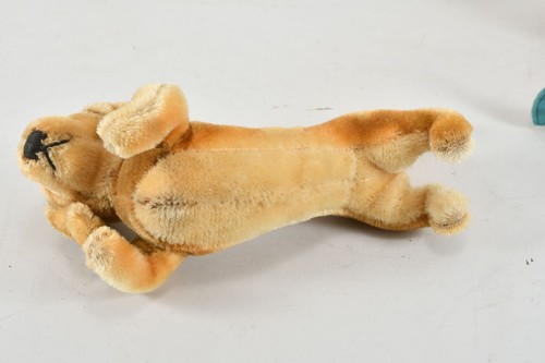 N46L38- Steiff Vintage Stofftiere ua Katze Fisch Dackel - Bild 8 von 12
