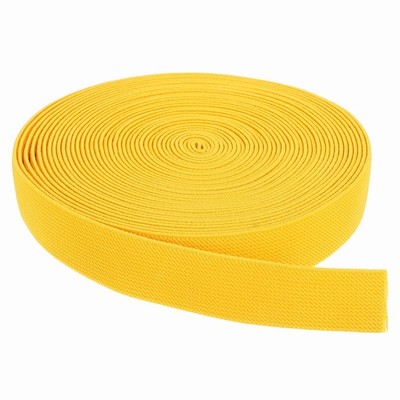 Elastic Bands for Sewing 1'' x 10 Yards Yellow Knit Elastic Spool
