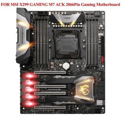 100% Tested FOR   X299 GAMING M7 ACK 2066Pin Gaming Game X299 Motherboard #mj
