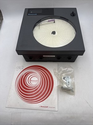 Honeywell DR4311-0000-G0100 Circular Chart Recorder IN ORIGINAL BOX + Charts