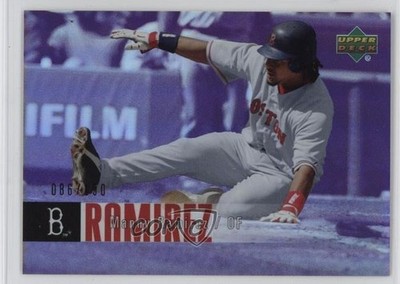 2006 Upper Deck Special F/X Purple 86/150 Manny Ramirez #81 19bs