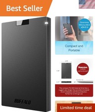 Compact 1TB USB 3.2 External SSD - Durable & Reliable for Gamers & Professionals
