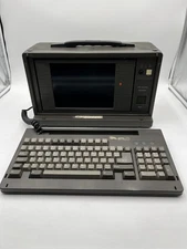 Vintage Collectible LCD PORTABLE COMPUTER With Keyboard/Read The Description