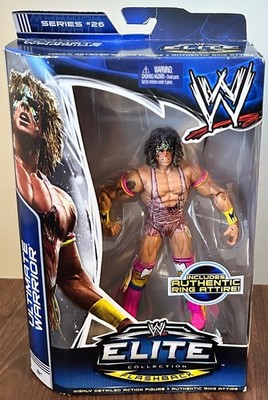 WWE Elite Collection Flashback Ultimate Warrior Series 26 Figure New MF