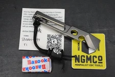 NEW Nice Guy Machine Co Stubbs “Ad Just The Tip” Ed Ti Pry NGMCo w/ Poison Bead