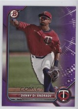 2022 Bowman Draft Purple 37/250 Danny De Andrade #BD-107 1k9k