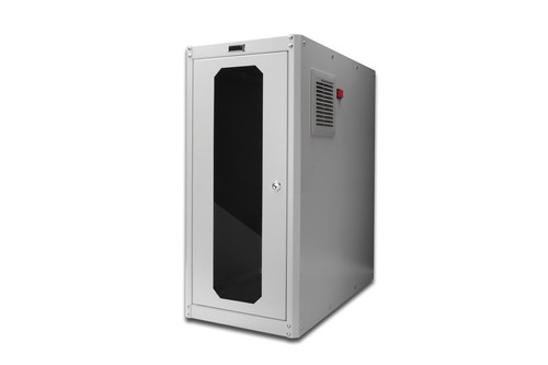 DIGITUS PC Gehaeuse IP54 65cmx30cmx60cm mit Glastuer inklusive Luefter und Laufr - Bild 6 von 6