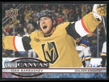 2025-26 Upper Deck Series 1 UD Black Canvas #C-41 Ivan Barbashev Vegas