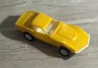 Vintage 1970's Tonka Yellow Plastic Corvette for Car Carrier Truck