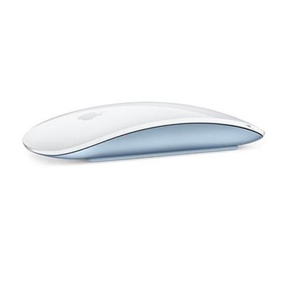 Original Apple Magic Mouse Blau Multi-Touch Oberfläche Bluetooth Wiederaufladbar A1657