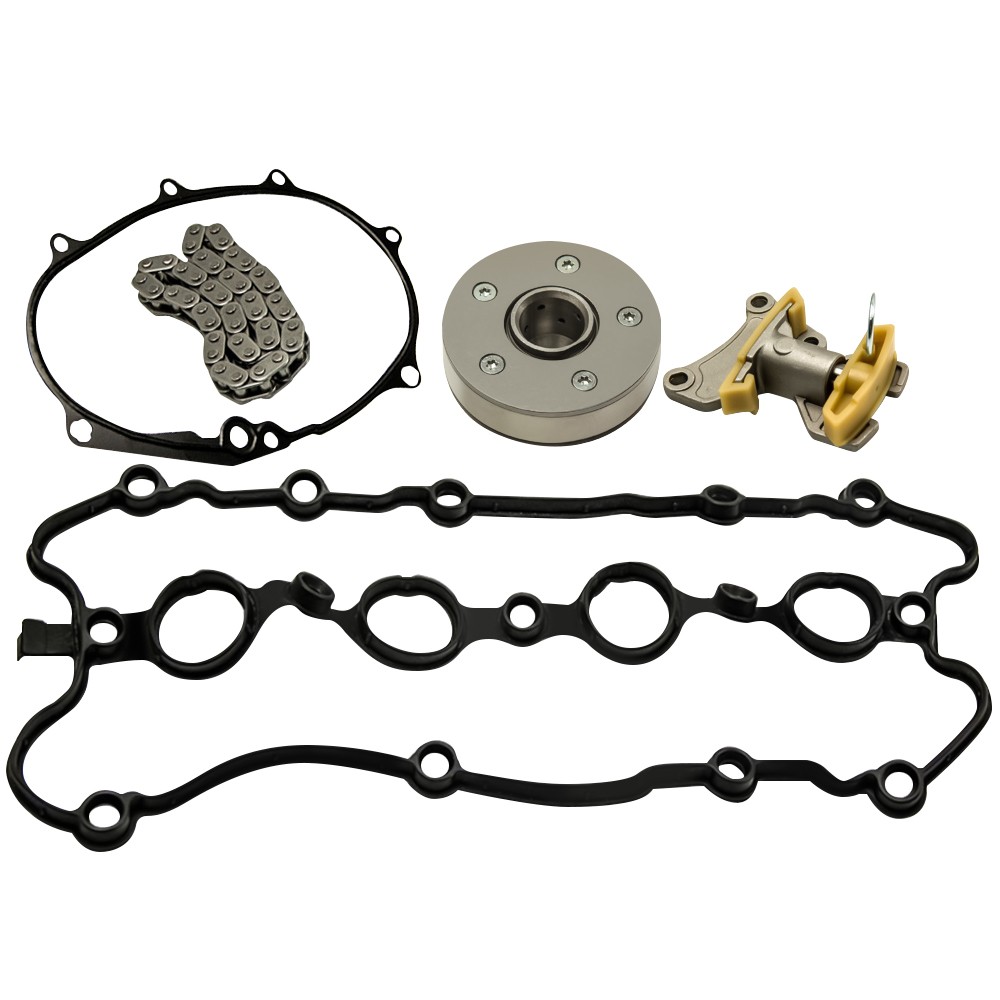 Kit chaîne distribution avec tendeur et ajusteur arbre à cames pour Seat Leon VW Golf - 2