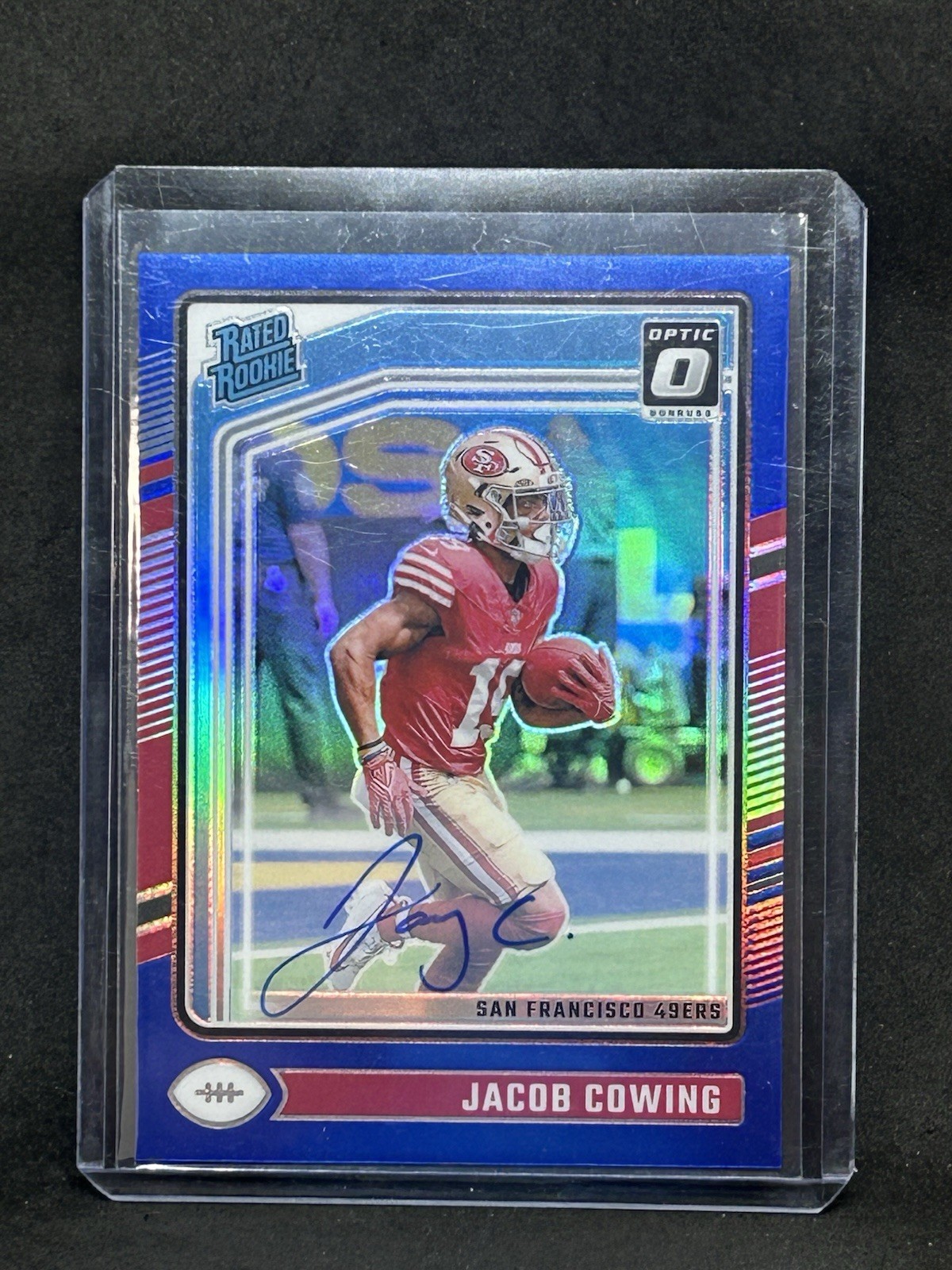 Jacob Cowing Panini Donruss Optic #236 Autograph-Blue