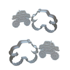 Monster Truck Clay Cutter Set   2 PCS 3D Prin...