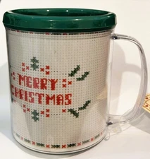 Stitch a Mug, Green, cross stitch kit & chart - Crafter's Pride