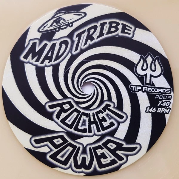 Mad Tribe – Planet Gone Mad - Super Rare vinyl - TIP Records - Psytrance Foto 4 de 4