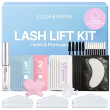 Lash Lift Kit 5Sets Upgraded Glue DIY Eyelash Perm SemiPermanent Salon Home Use